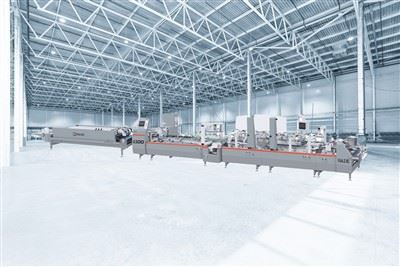 Masina de lipit automata cutie ondulata